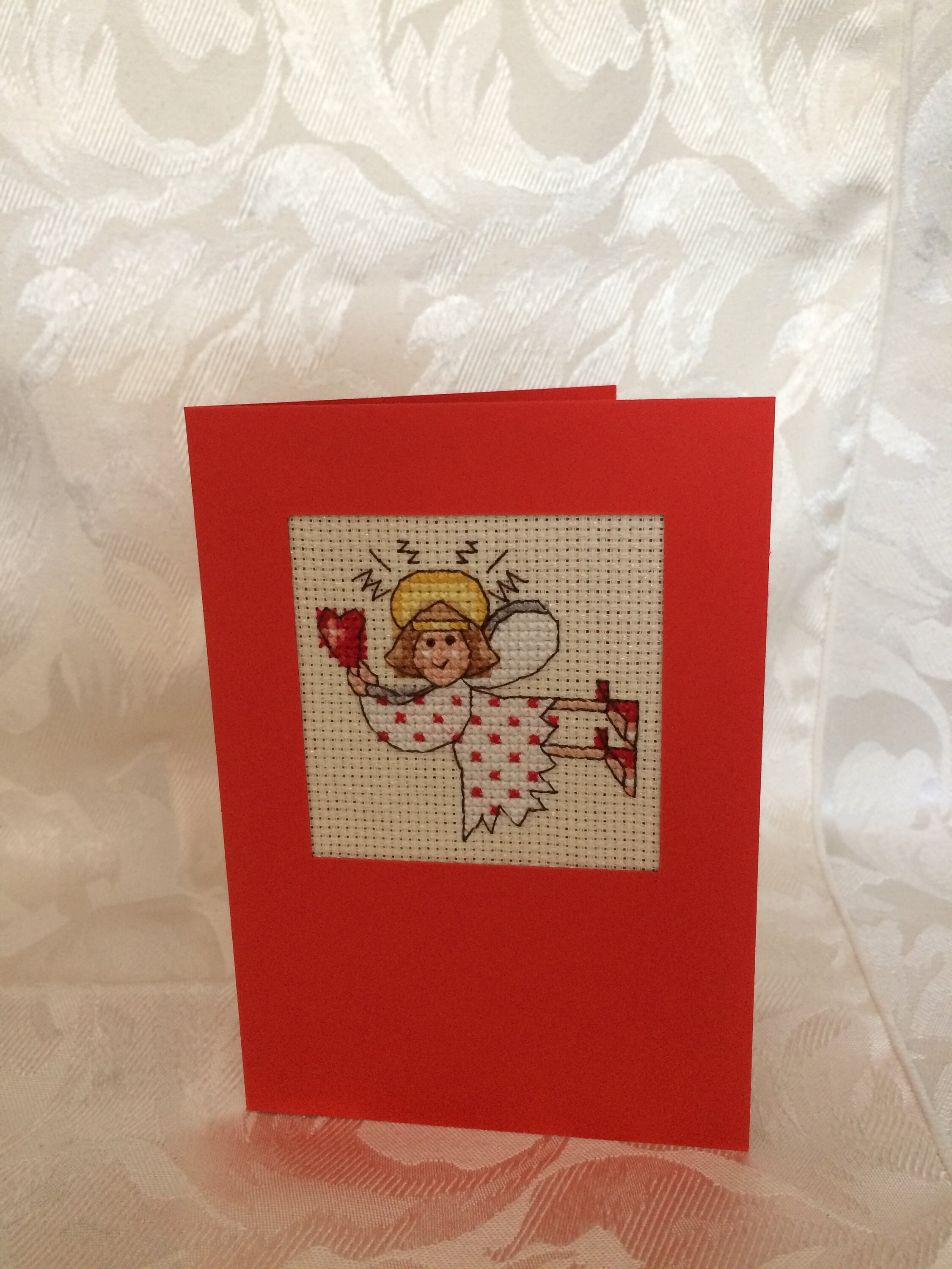 Handstitched Cross Stitch Christmas Cards and Envelopes Etsy