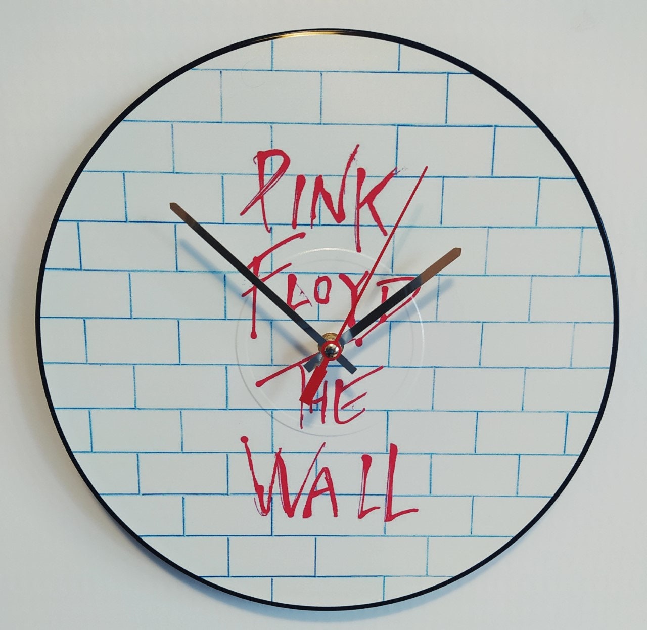 PINK FLOYD CLOCK print on vinyl cover album the wall 1979 Etsy