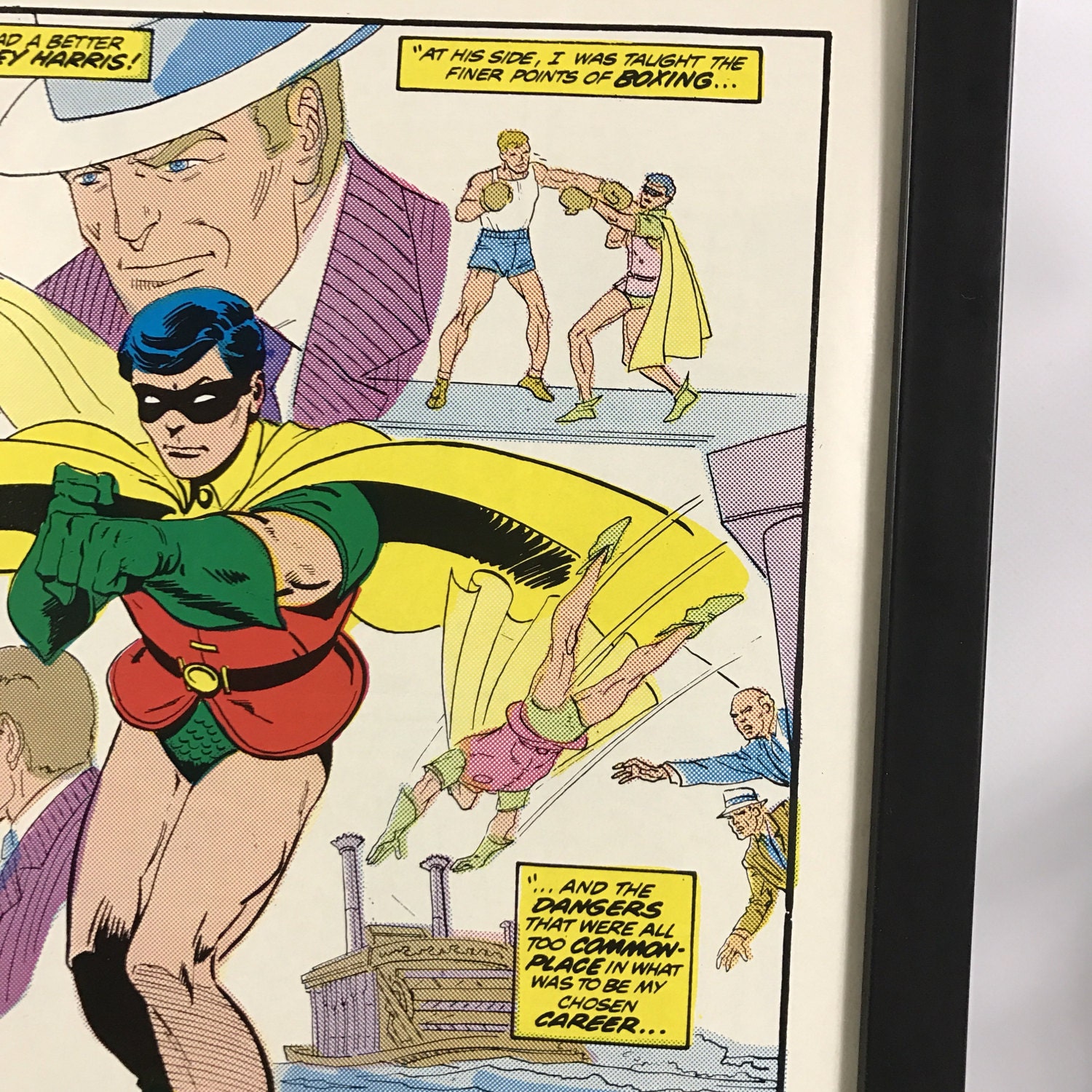 Mann Höhle Comic Retro Vintage Batman Rahmen 1980 Magazin | Etsy