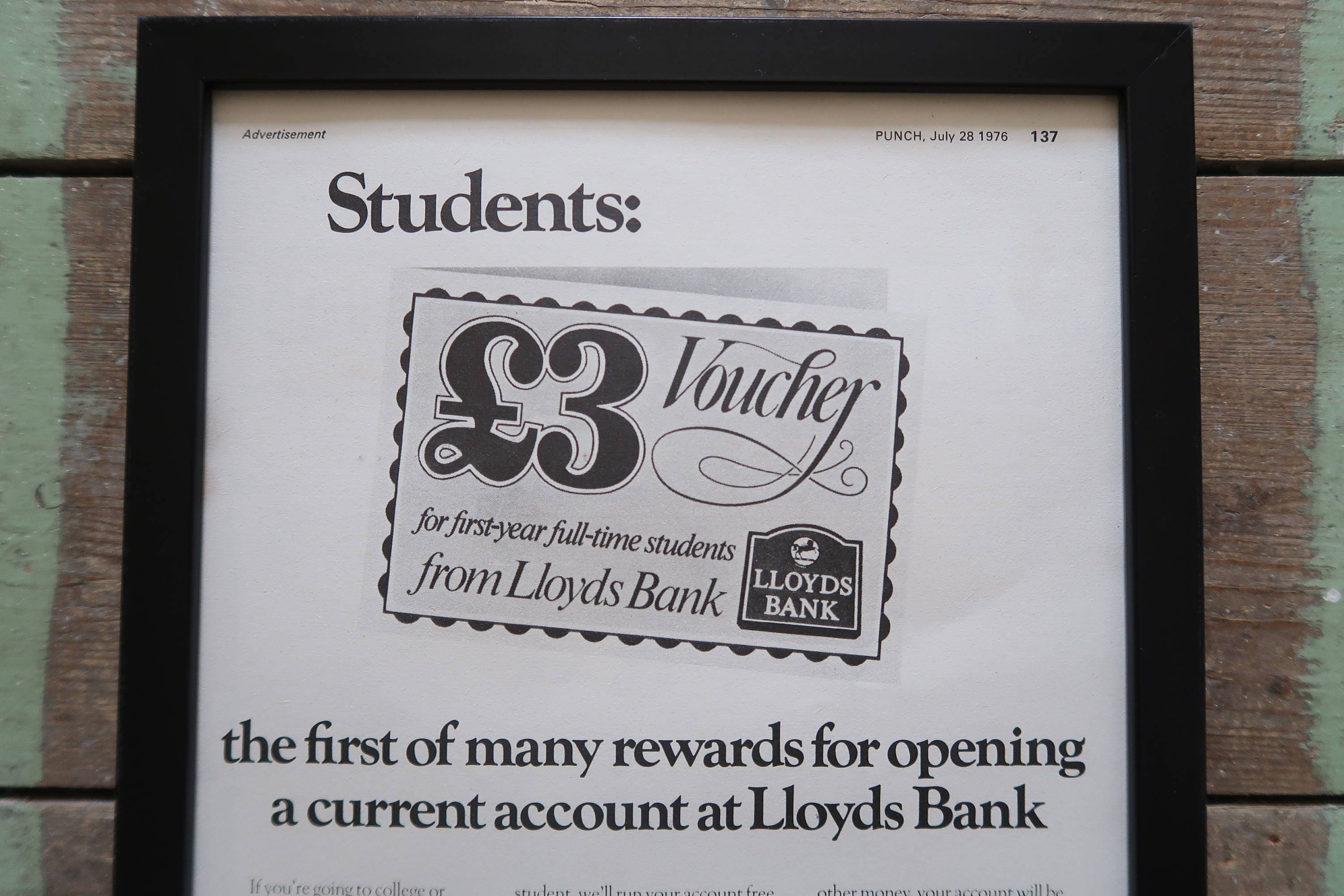 Vintage Leeds Permanent Building Society Framed Advert Bank Etsy