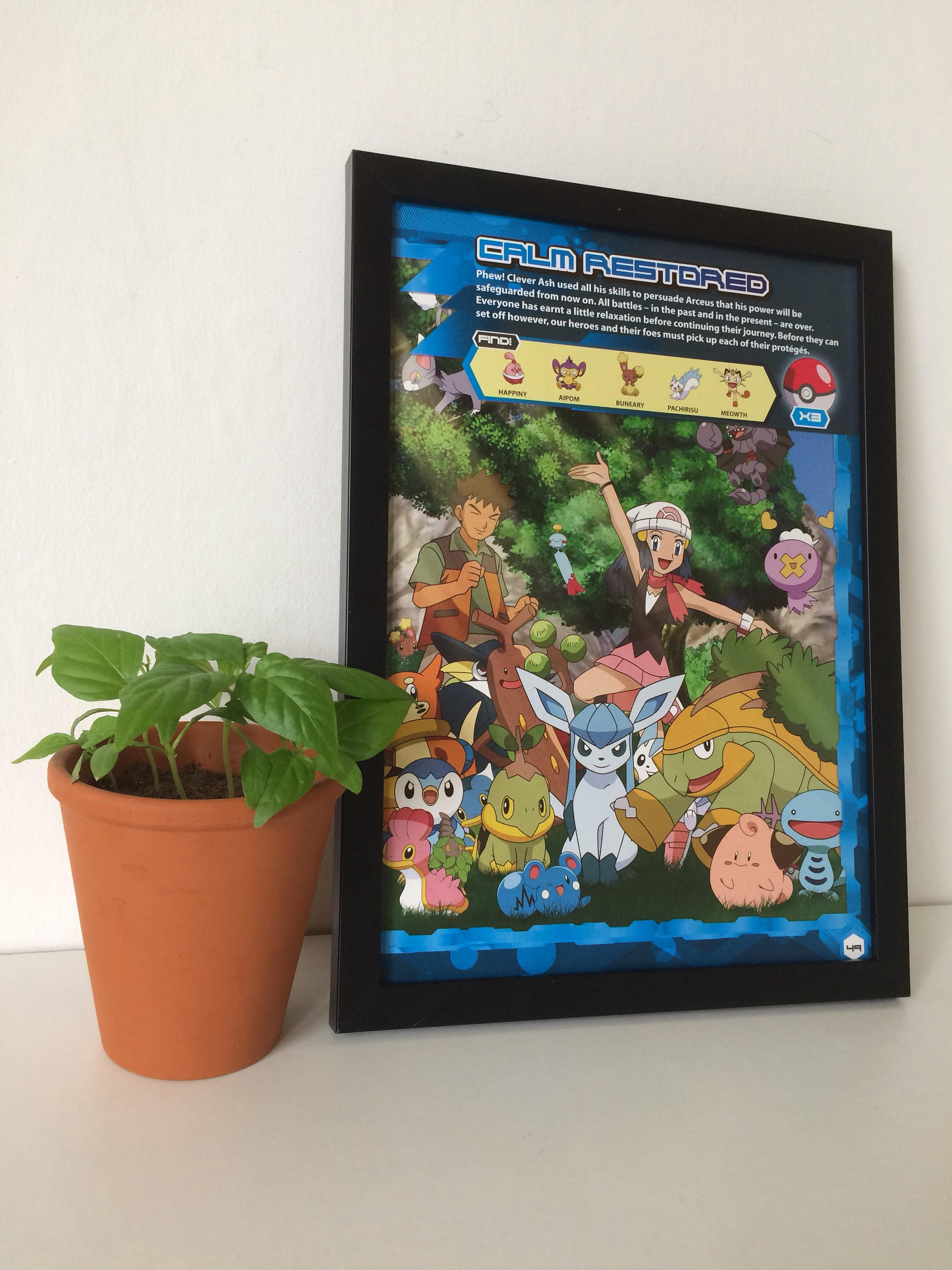 Original Pokemon Comic Framed Wall Art Vintage Man Cave Wall Etsy