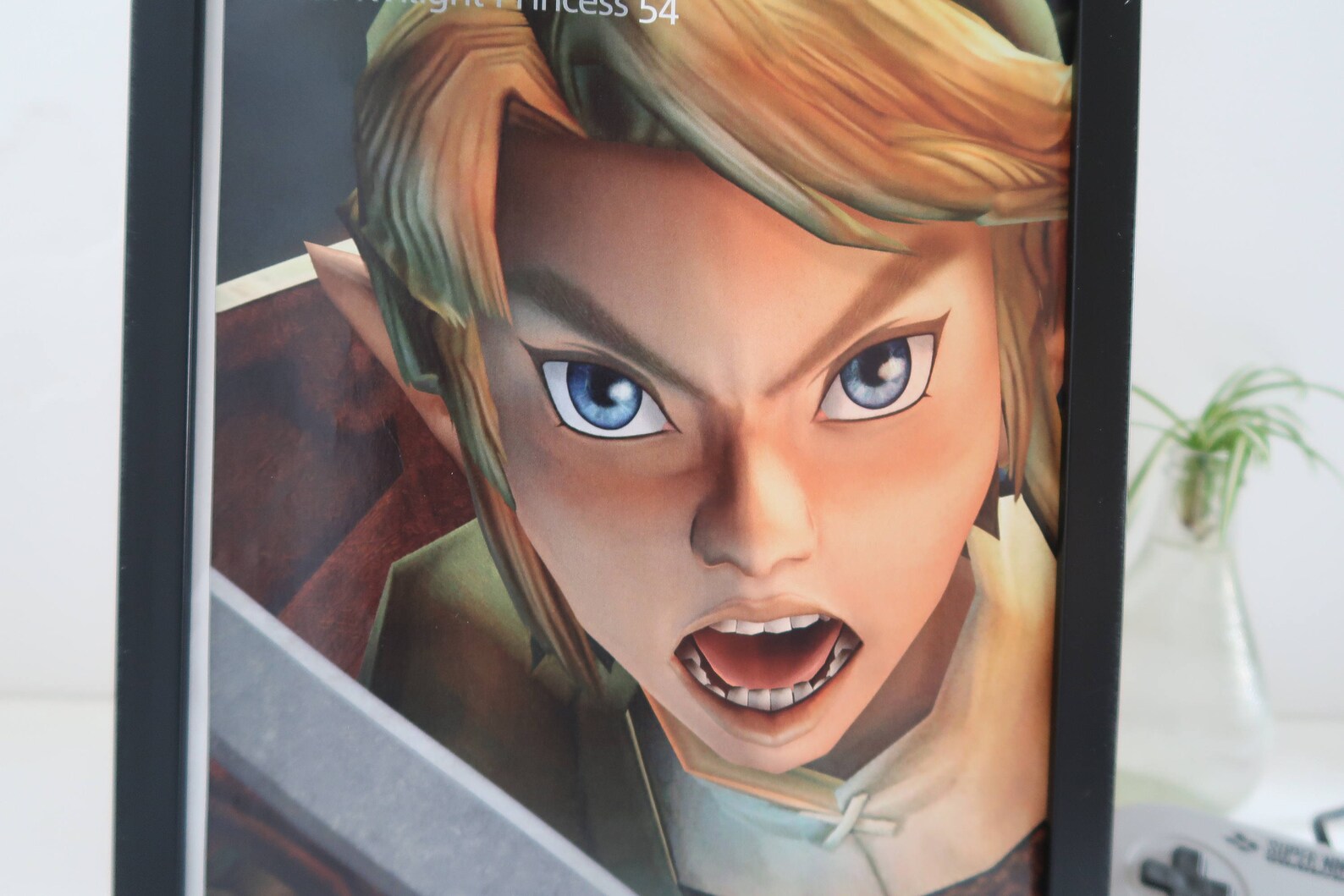 Zelda Link Framed Review Poster Nintendo Retro Frame Print Etsy