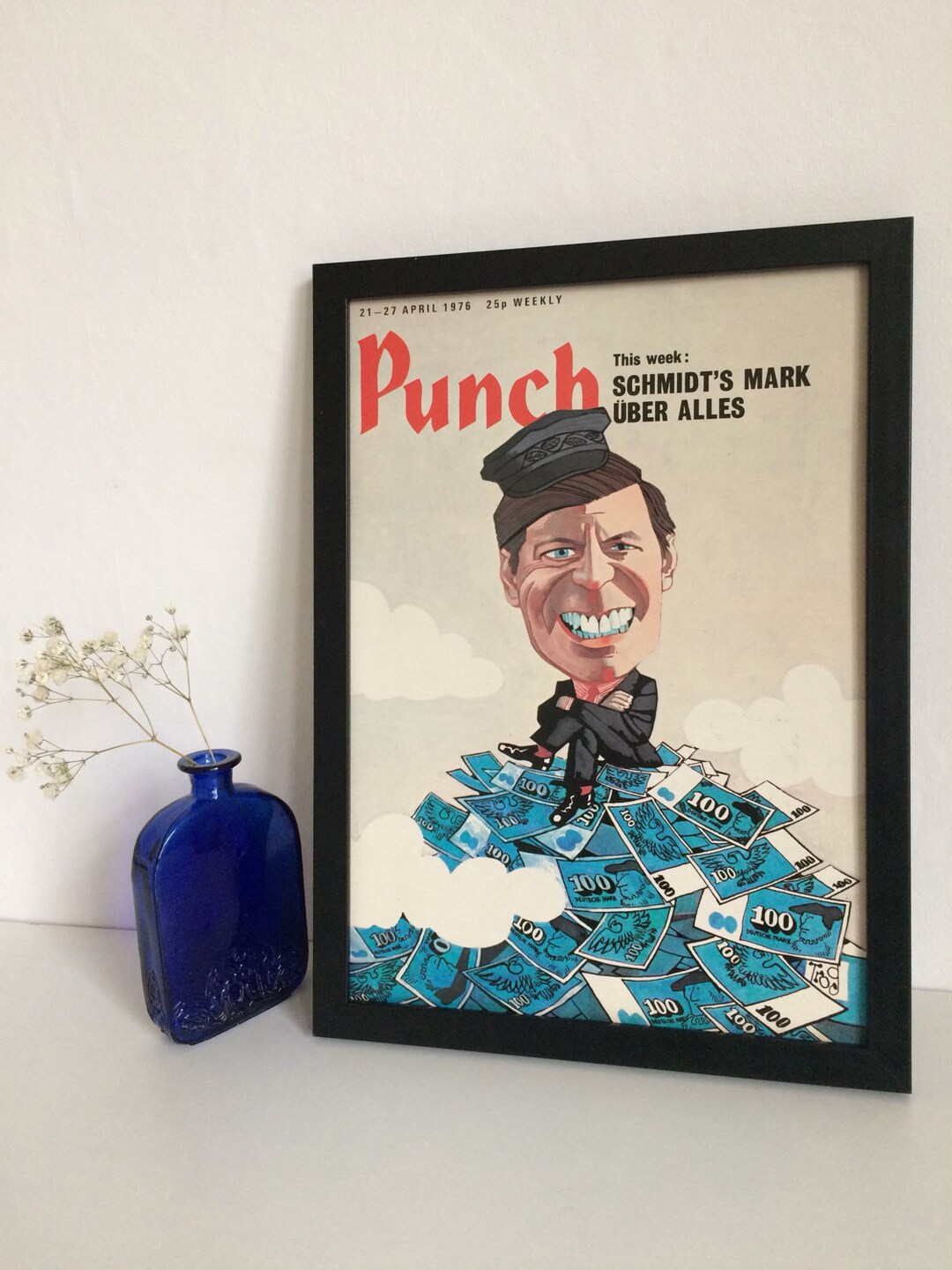 Original Vintage Punch Magazine Front Cover Schmidt's Mark Etsy