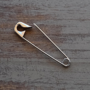 3 Inches Sterling Silver Big Safety Pin Jewelry Large 925 Cartilage  Earlobe Earring Gift For Her | 17 Gauge
