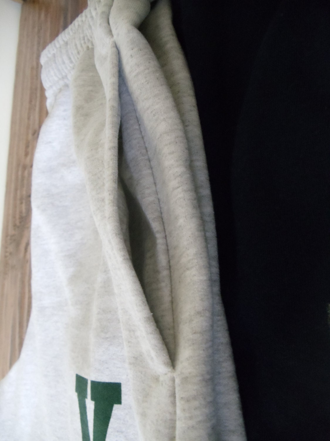 Vermont Sweatpants 10oz // Forest Green Vermont on Gray - Etsy