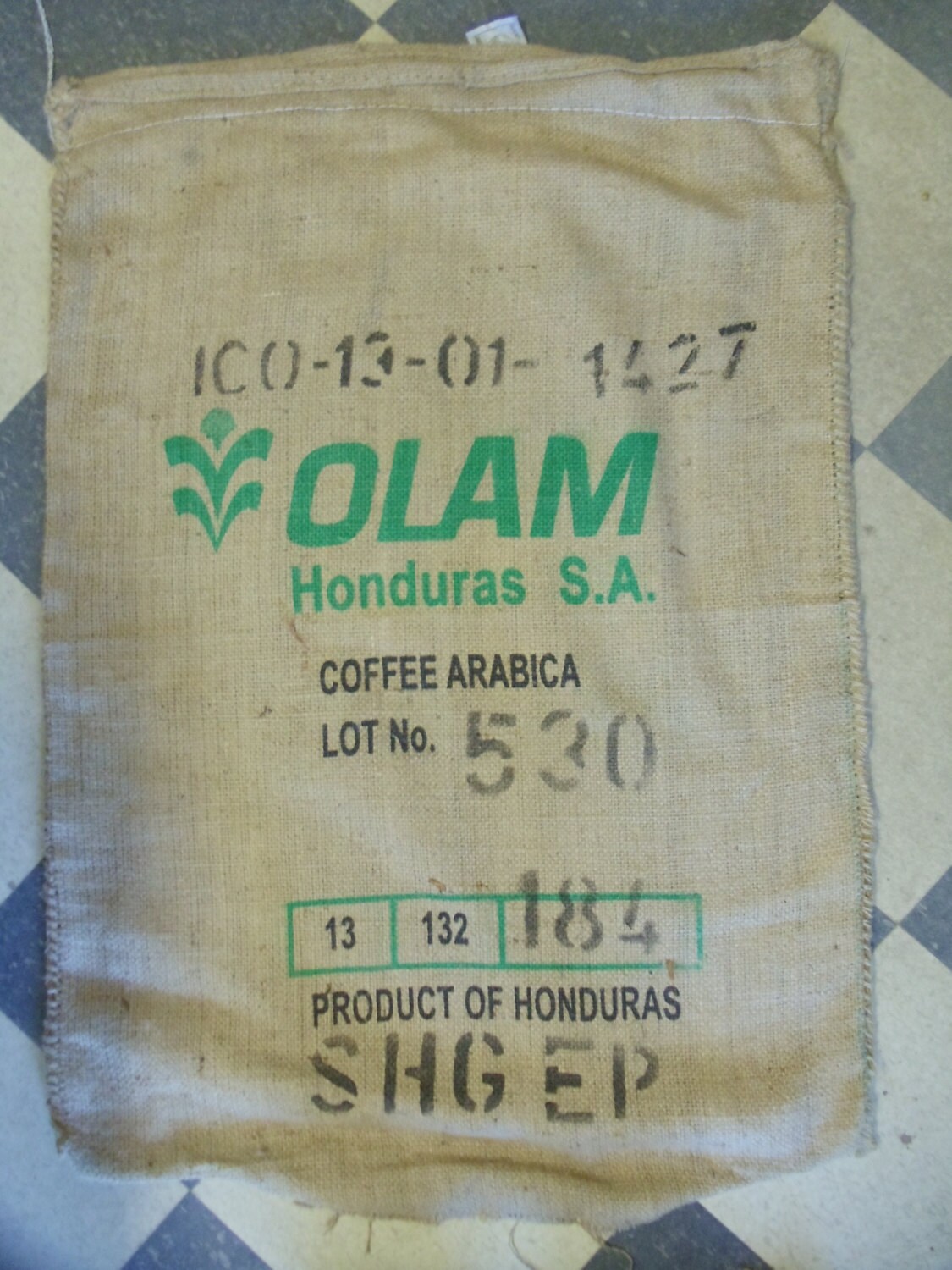 3 THREE Used Coffee Bean Burlap Bags Burlap Coffee Bags Etsy