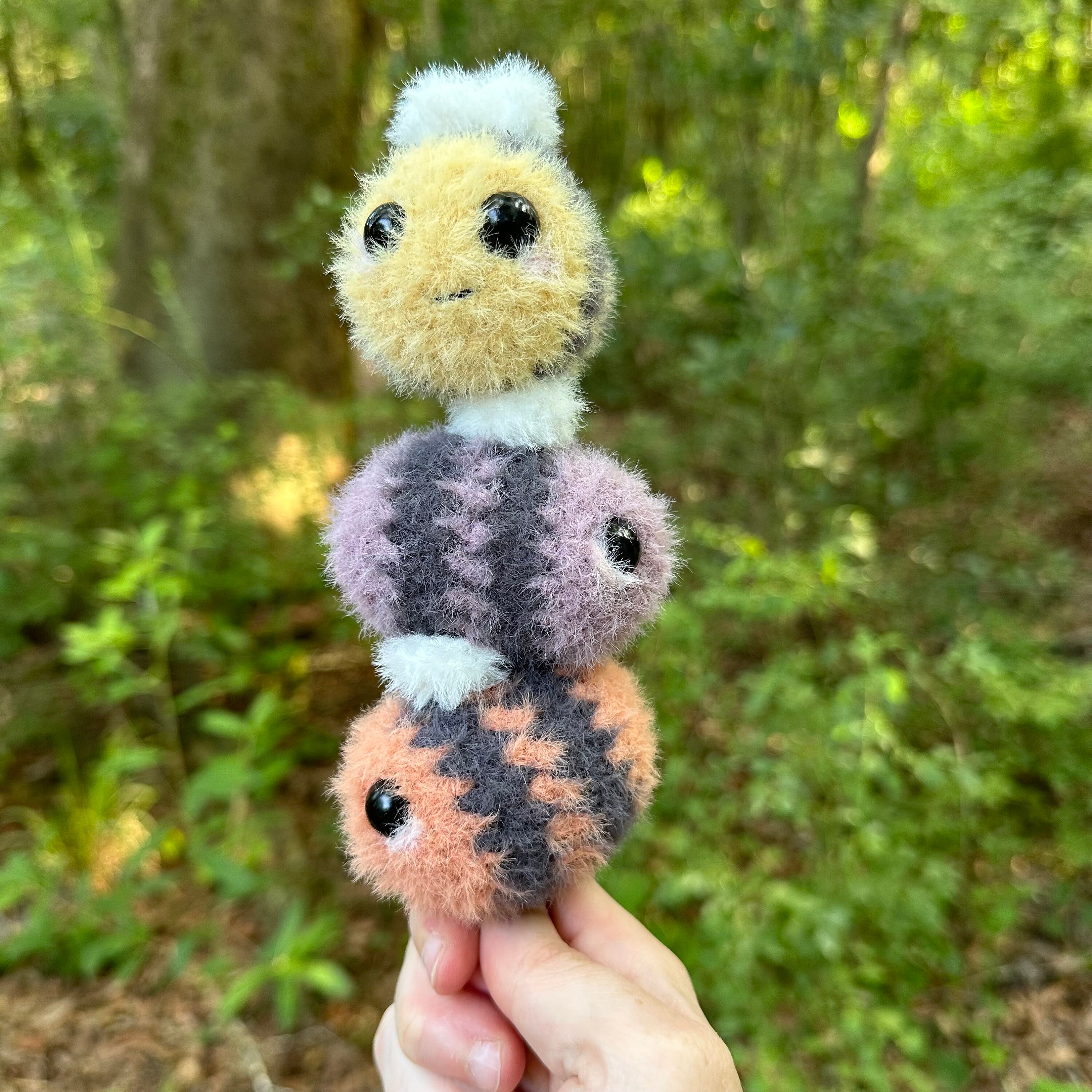 Bitty Bees Beginner Crochet Pattern - Etsy