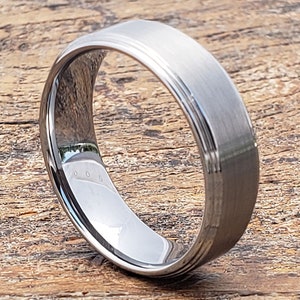 Men&#39;s wedding band, men&#39;s promise ring, men&#39;s tungsten ring, tungsten band, mens engagement band, personalized ring, custom ring for men