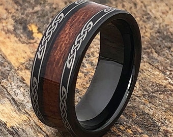 Celtic Ring  Sterling Silver Band for Men  Women/'s Band  Viking Ring  Geometric Ring  Pagan Men/'s Ring  Celtic Wedding Band