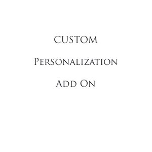 Personalization add-on