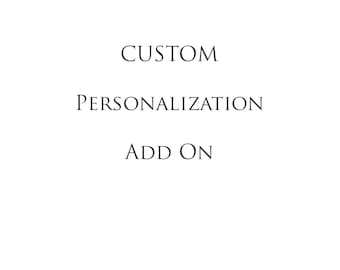 Personalization add-on