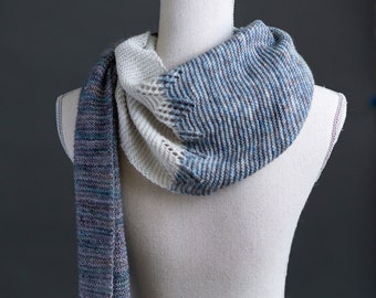 Diamond Exchange Lace Scarf Knitting Pattern