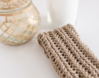 Edging Spa & Dishcloth Knitting Pattern