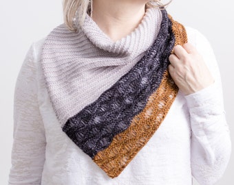 Sunset Cowl Knitting Pattern