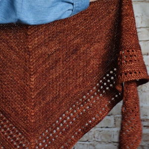 Purl Dust Shawl Knitting Pattern image 4