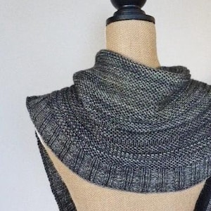 Among the Shadows Shawl Knitting Pattern