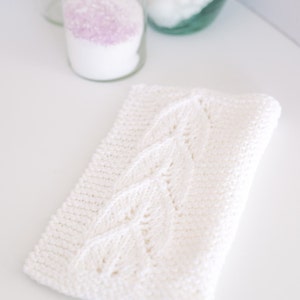 Along the Garden Path Dishcloth Knitting Pattern
