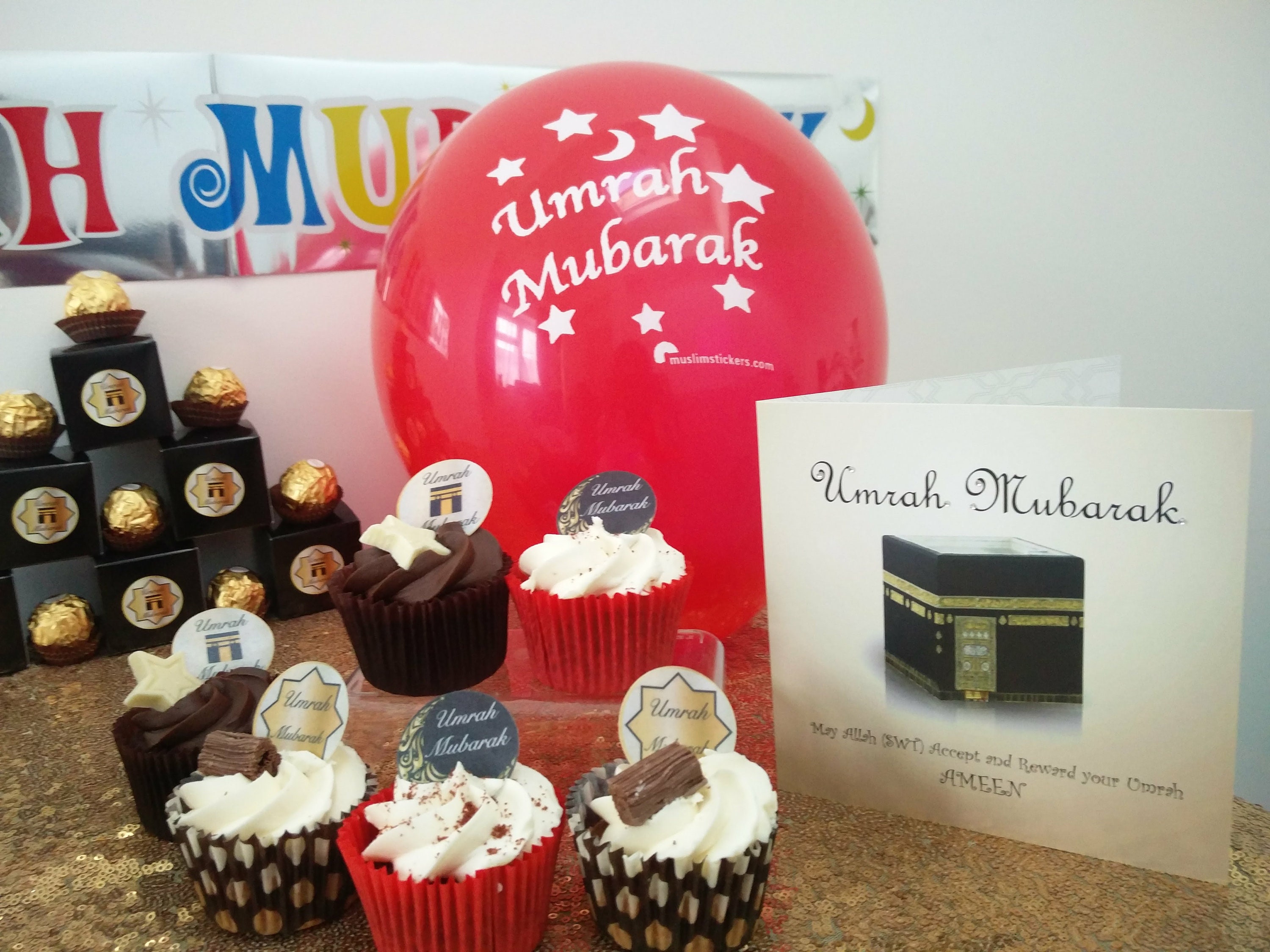 Umrah Mubarak Card /umrah Gift / Umrah Balloons / Umrah Etsy