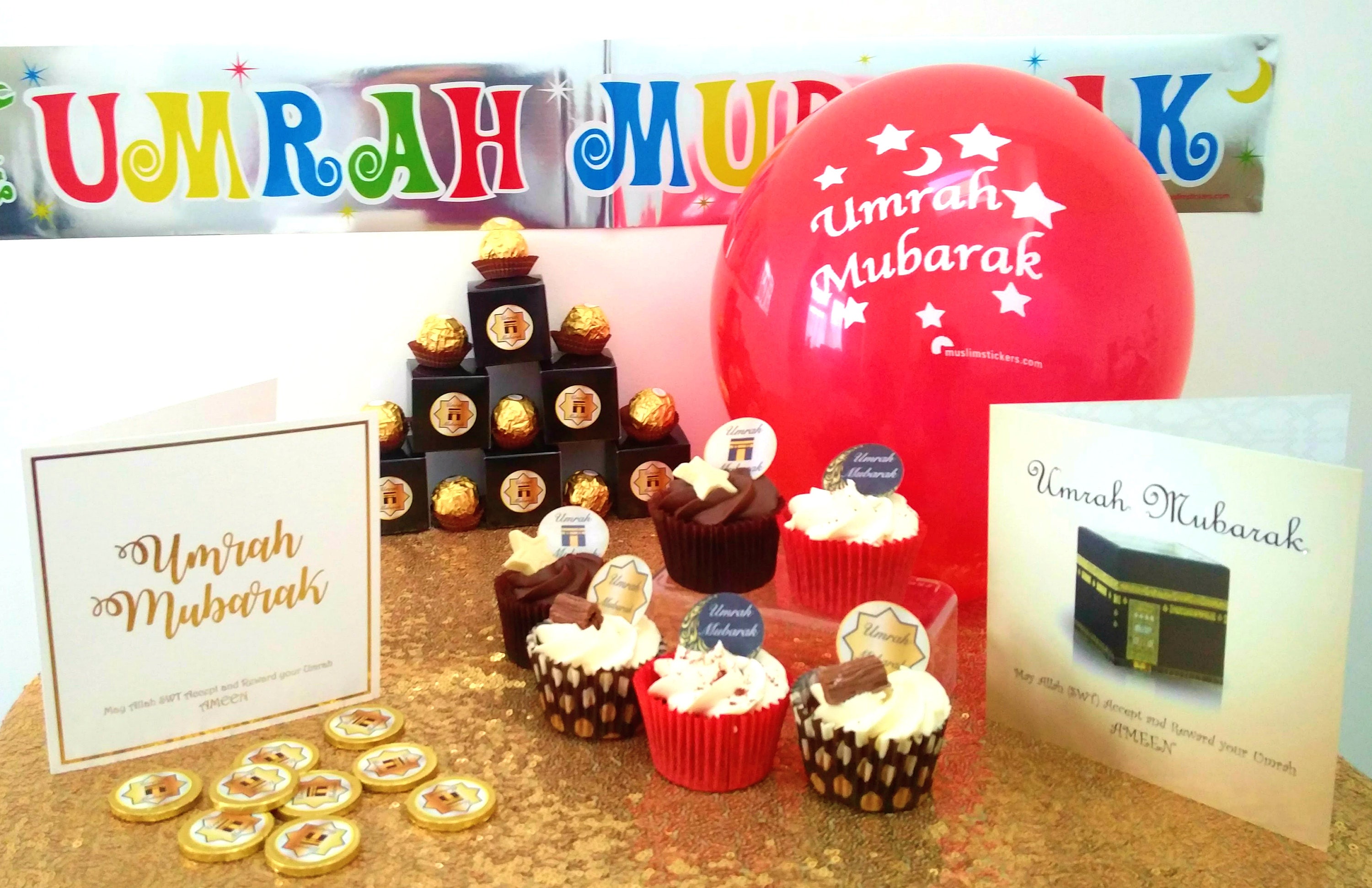 Umrah Mubarak Card /umrah Gift / Umrah Balloons / Umrah Etsy UK