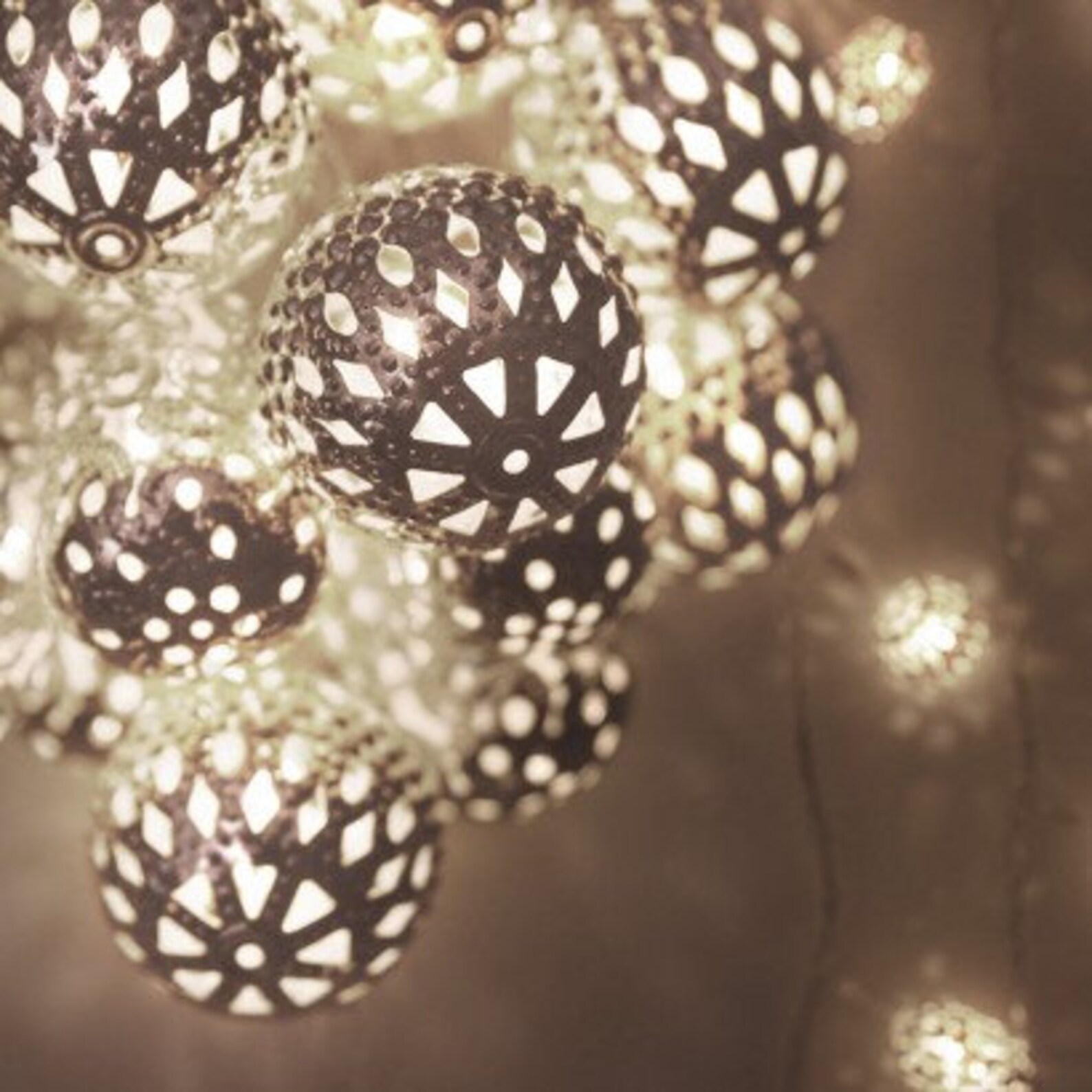 Fairy Lights Bedroom Silver Moroccan Fairy Lights Silver Etsy UK