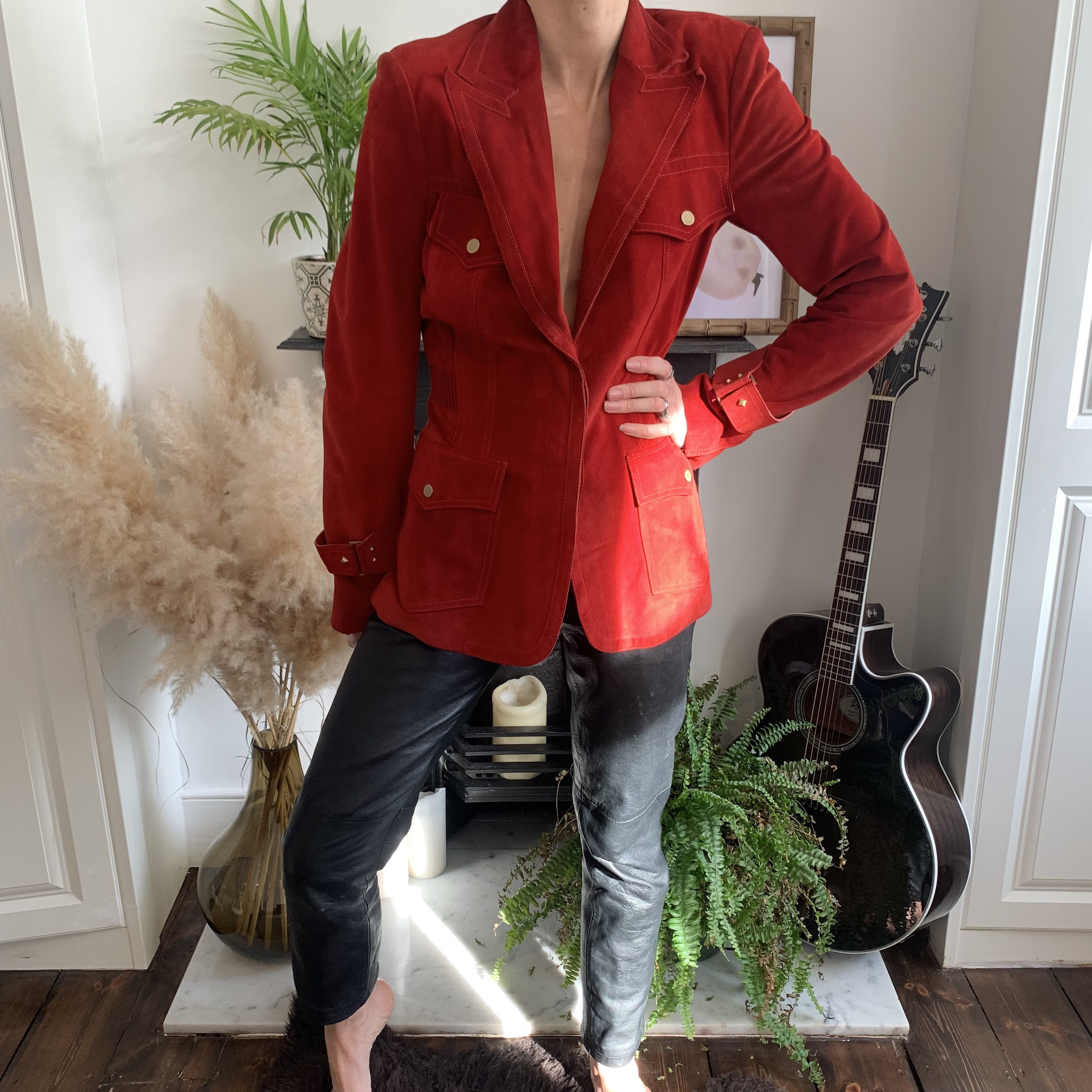 Gucci Suede Coat Etsy Canada