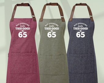 Women's 65th Birthday Gift Apron It's Been 65 Years Aprons 65th Birthday Gifts