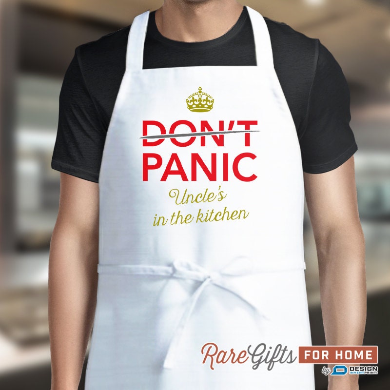 Image of Uncle Gift, Awesome Uncle, Birthday, Funny Apron, Cooking Gift For Uncle’S in The Kitchen, Personalized
