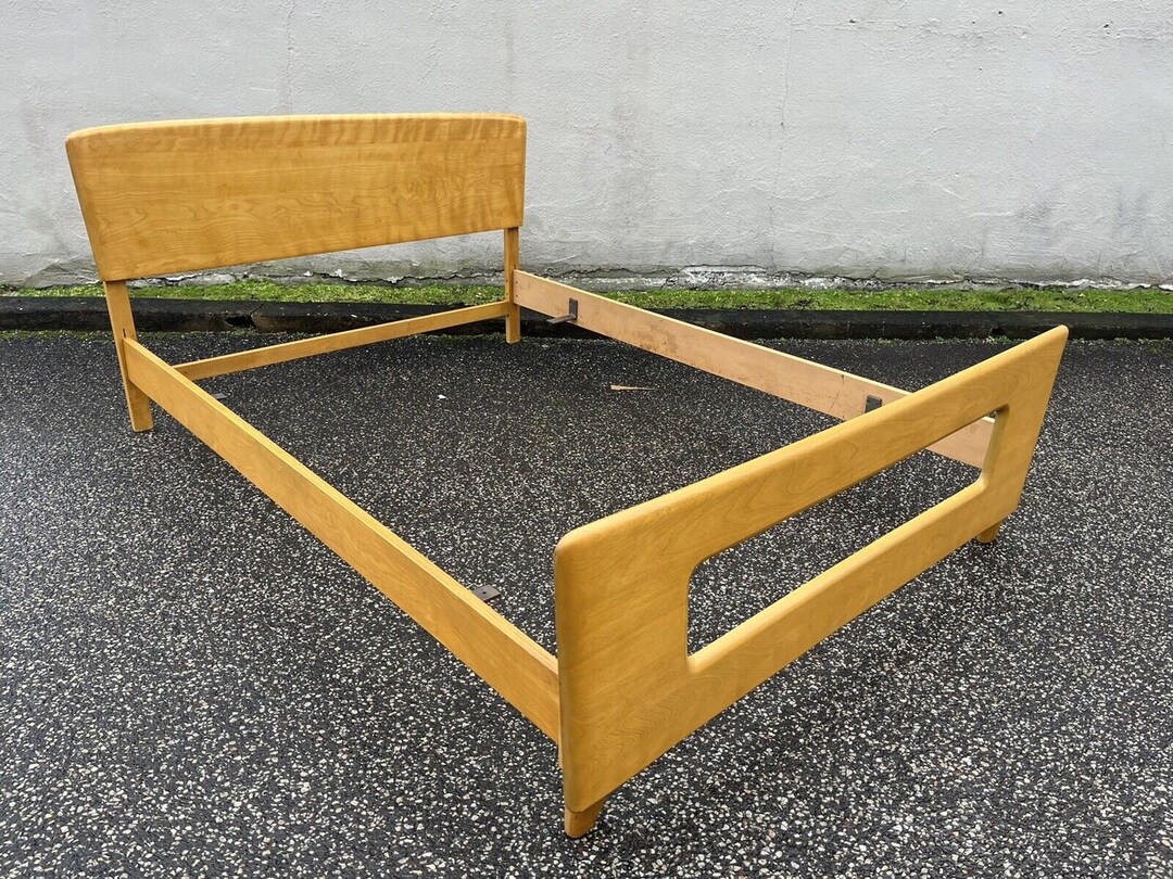 Heywood Wakefield Dogbone Midcentury Modern Full Double Size Etsy