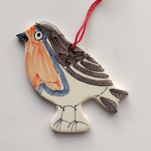 Ceramic Bird decorations Robin