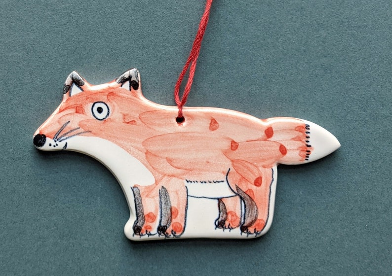 Woodland Creatures ceramic hang up decorations image 9