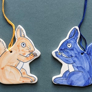 Woodland Creatures ceramic hang up decorations image 10