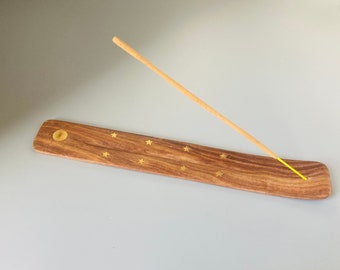 Celestial Wooden Incense Holder