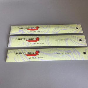 Auroshikha Vetiver Räucherstäbchen