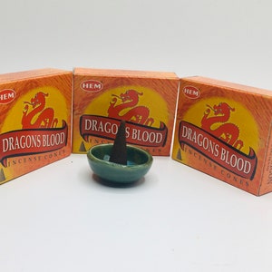 Hem Dragon&#39;s Blood Cone Weihrauch, 10 Cone Box