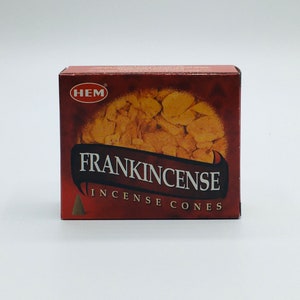 Hem Frankincense Incense Cones, 10 Cone Box