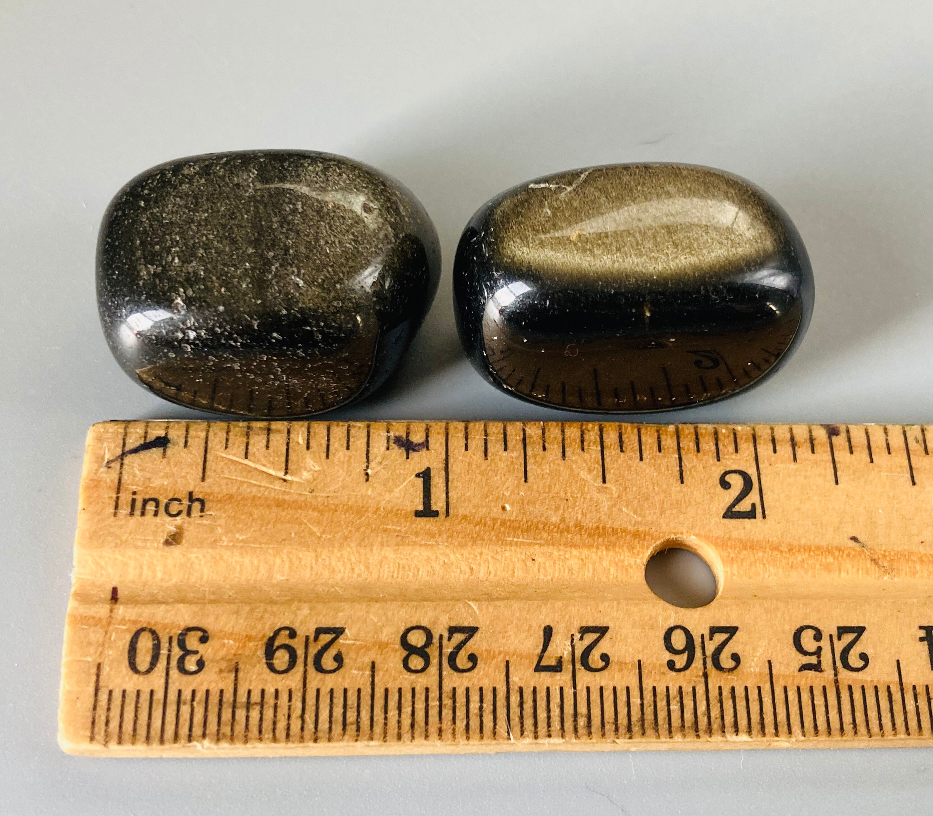 Gold Sheen Obsidian Tumbled Stone, (.5-1 Inch) - Etsy