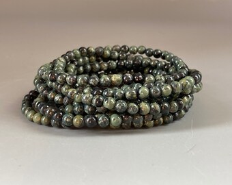 Kambaba Jasper Pulsera de cuentas pequeñas España