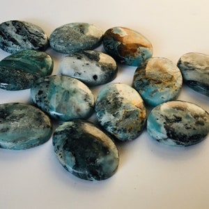 Blue Opal Worry Stone