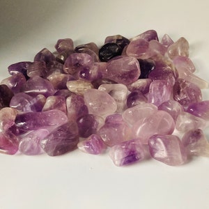 Amethyst Tumbled Stone, (.5-1 inch)