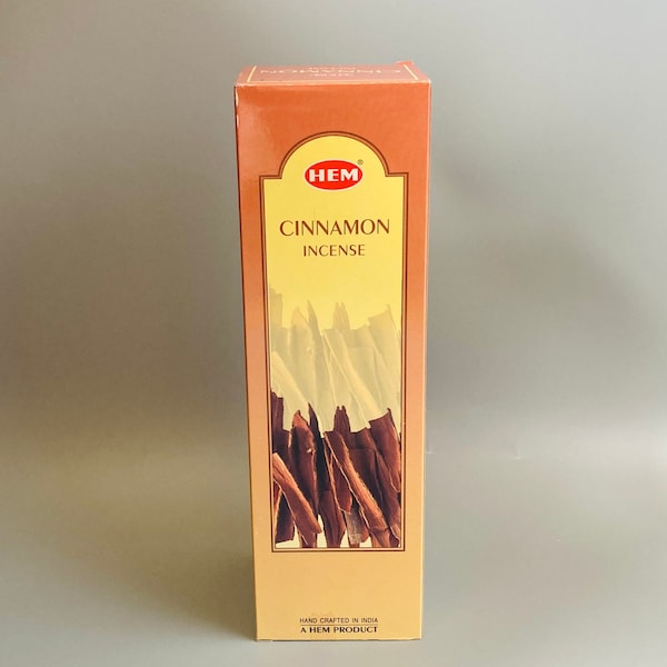 Hem Cinnamon Stick Incense, 8 Stick Box