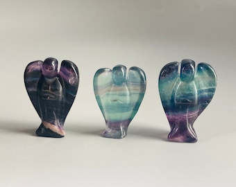 Rainbow Fluorite Angel
