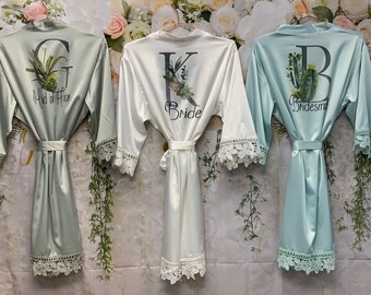 boho bridal robe
