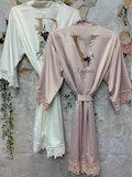 Customized BRIDESMAID ROBES, Bridal Robe, Satin Dressing Gown, Bridesmaid Proposal, Wedding Party Robes, Bridesmaid Gifts, Bridesmaid Party