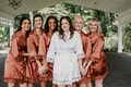 Silky Lace Robe, Bridesmaid Robes, Bridesmaid Gifts, Bachelorette Party Gifts, Maid of Honor Gifts, Bridesmaid Proposal, Bridal Party Robes