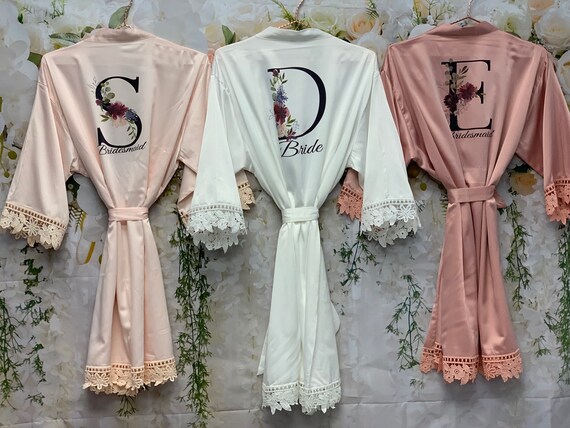 etsy bridesmaid dressing gowns