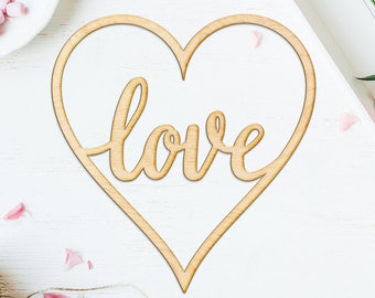 Download Love cursive heart | Etsy
