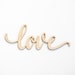 Script Love Wood Sign Wood Sign Art, Wooden Love, Wood Love Sign, Wood ...