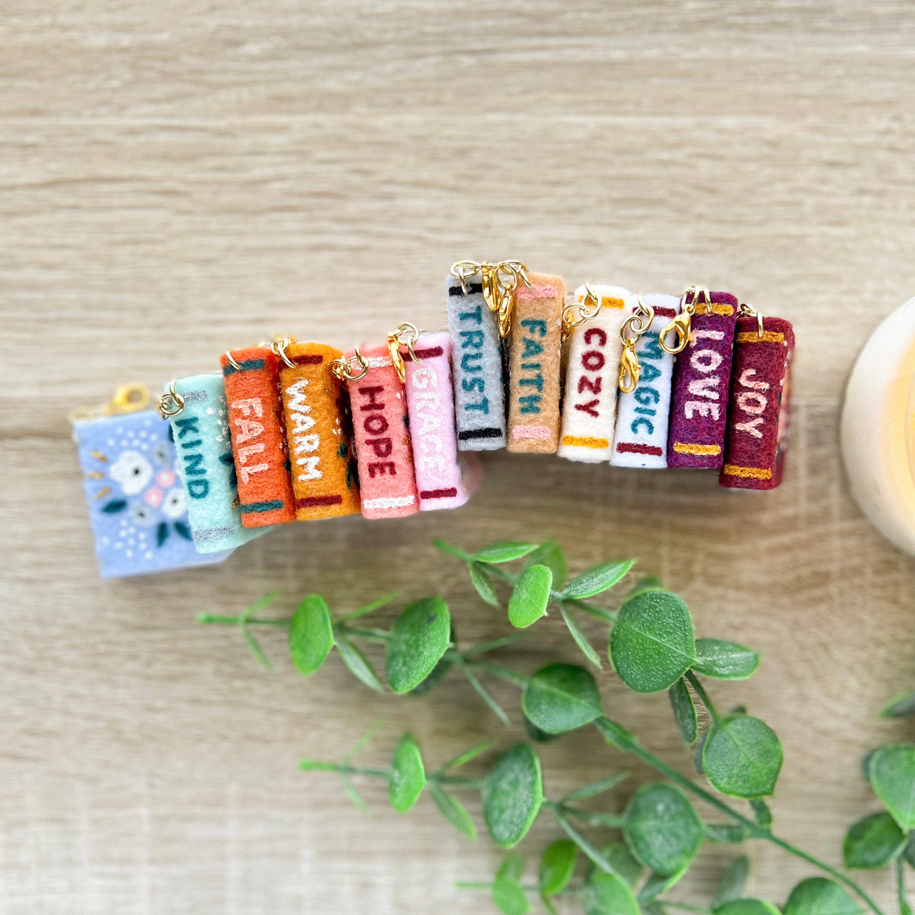 Gratitude Book Charms planner Charmsplanner Danglesplanner Etsy