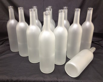 Download Frosted Glass Bottle Etsy