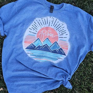Shown here on Heather Indigo